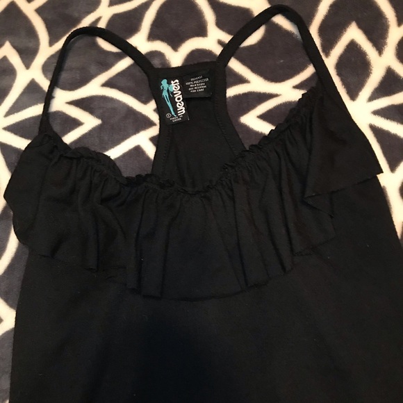 Black Racerback Tank - Picture 3 of 5